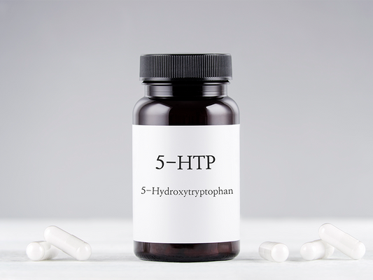 5-Hydroksitryptofaani (5-HTP tai 5HTP ) on luonnossa esiintyvä aminohappo, joka on serotoniinin ja melatoniinin esiaste