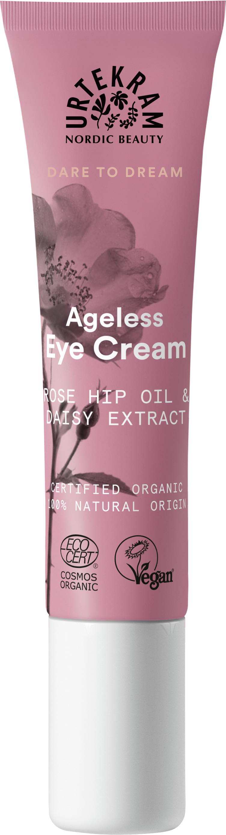 Urtekram Dare to Dream Ageless Silmänympärysvoide 15 ml, luomusilmänympärysvoide