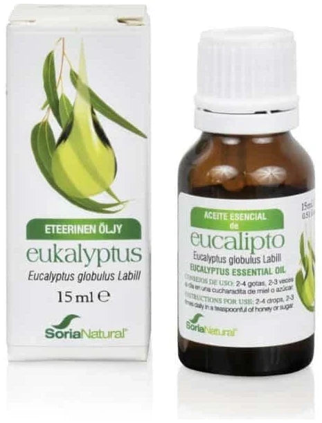 Soria Natural Eukalyptus Eteerinen Öljy (Parasta ennen 31.10.2026)