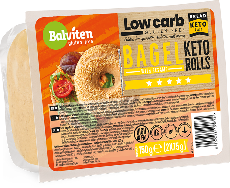 Balviten Gluteeniton Keto Bagel-Balviten-Hyvinvoinnin Tavaratalo