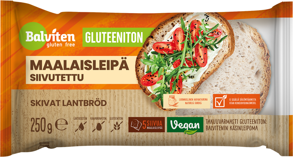 Balviten Gluteeniton Maalaisleipä-Balviten-Hyvinvoinnin Tavaratalo