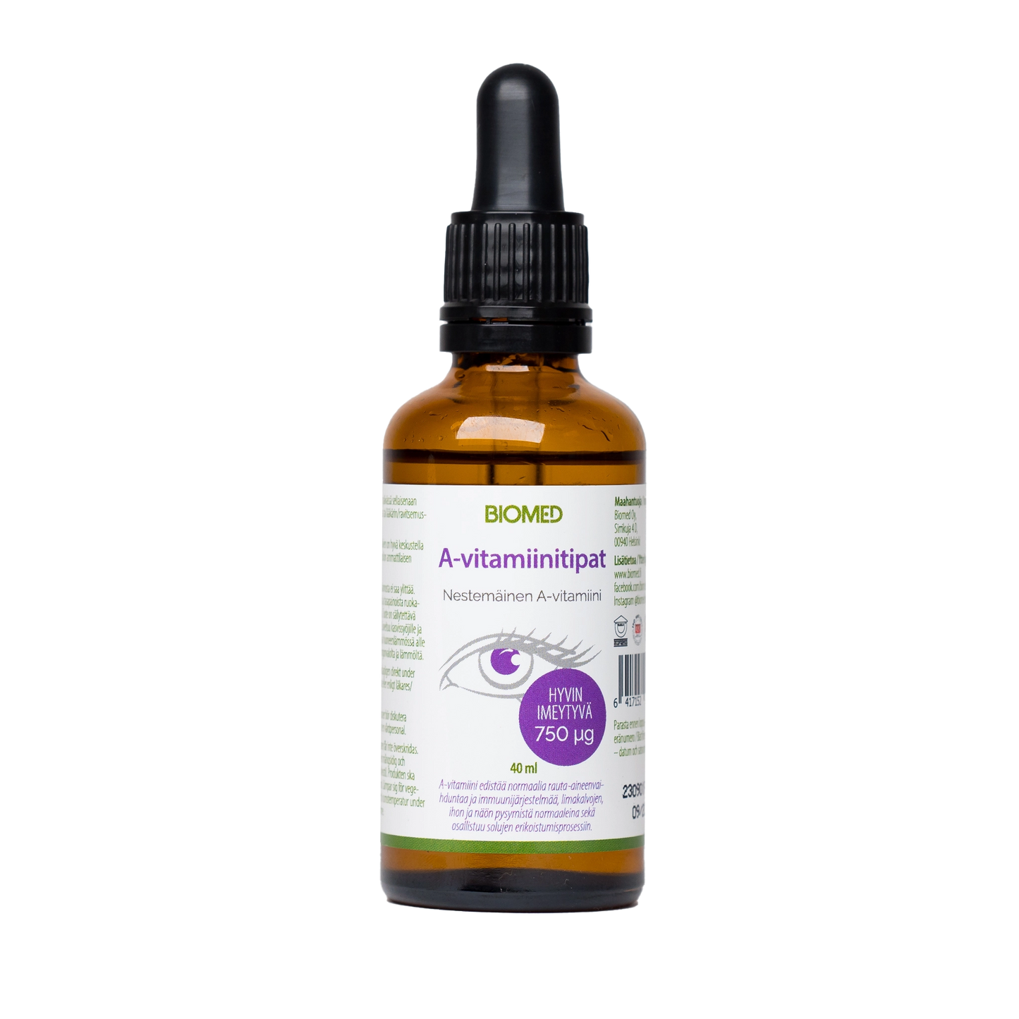 Biomed A-vitamiinitipat-Biomed-Hyvinvoinnin Tavaratalo