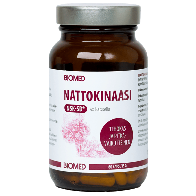 Biomed Nattokinaasi NSK-SD-Biomed-Hyvinvoinnin Tavaratalo