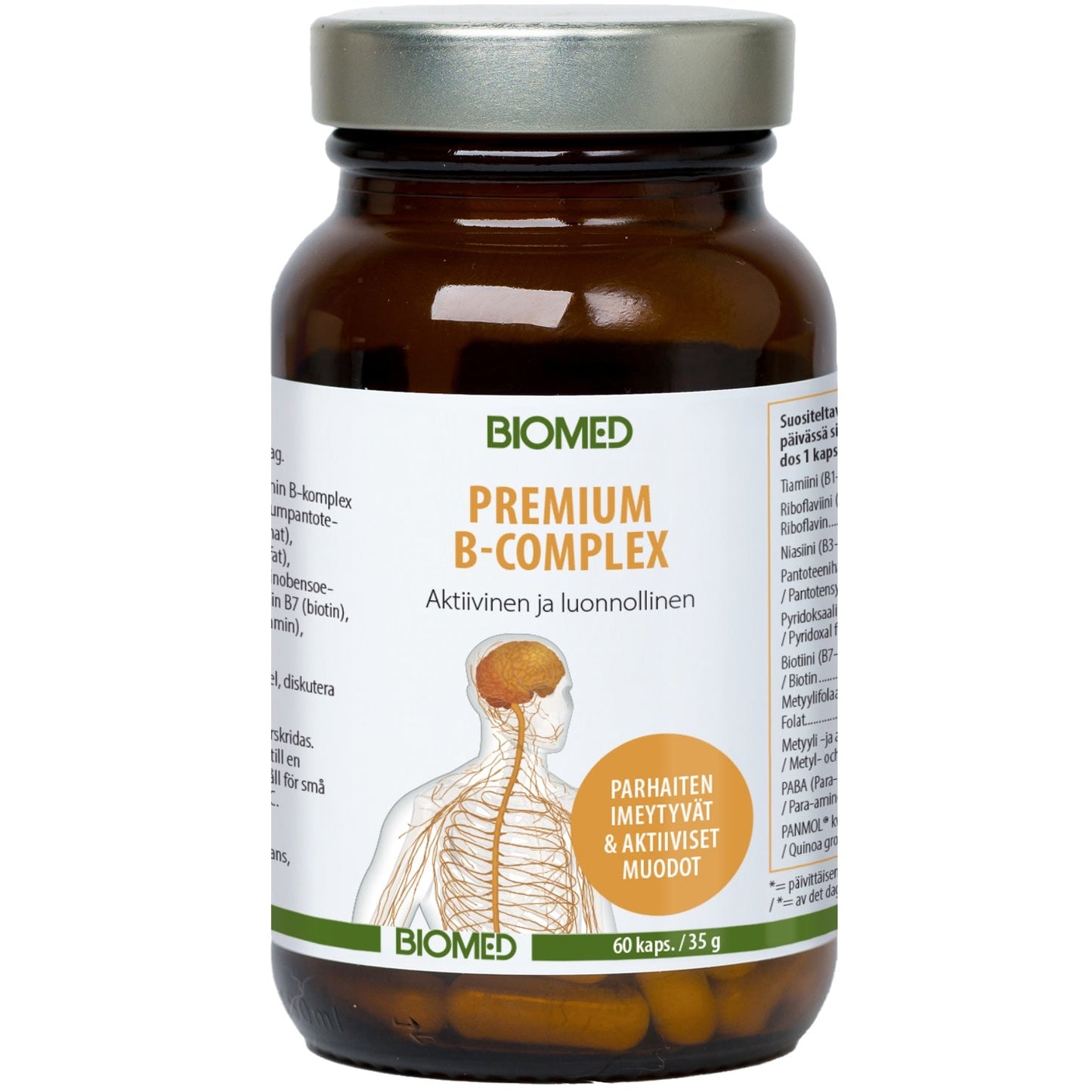 Biomed Premium B-complex-Biomed-Hyvinvoinnin Tavaratalo