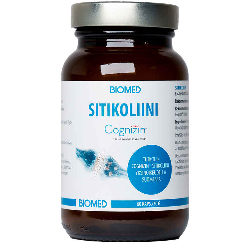 Biomed Sitikoliini Cognizin-Biomed-Hyvinvoinnin Tavaratalo