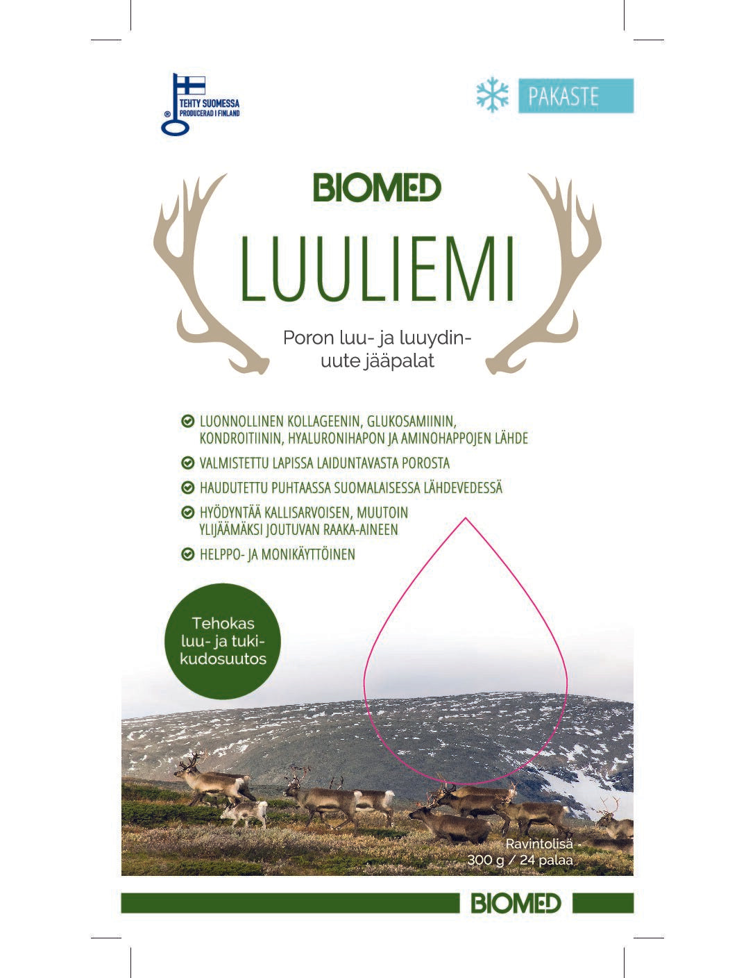 Biomed Luuliemi jääpalat