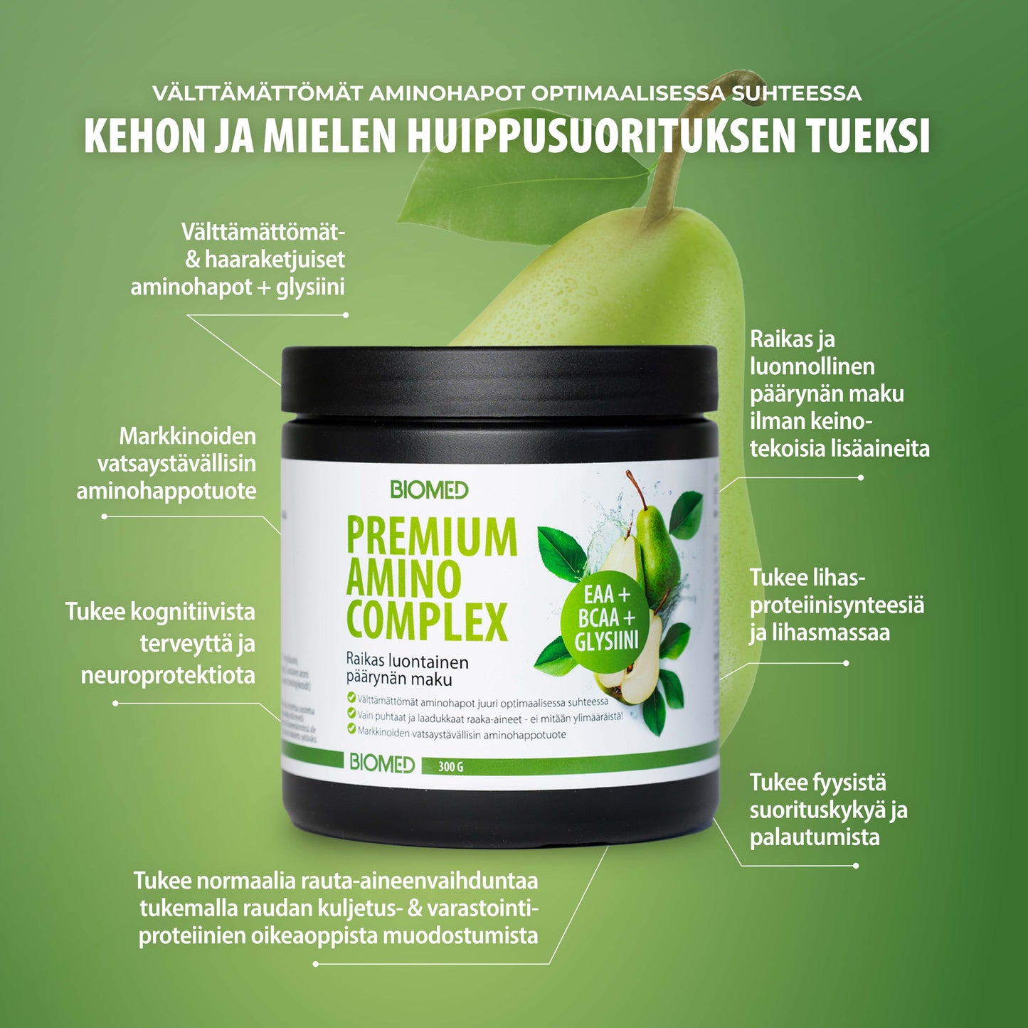 Biomed Premium Amino Complex-Biomed-Hyvinvoinnin Tavaratalo