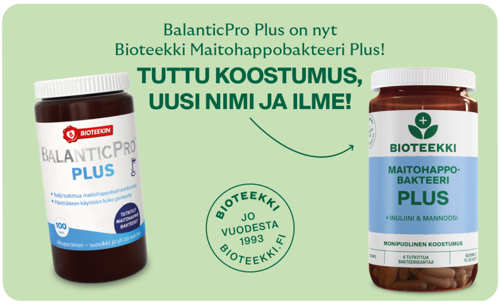Bioteekki Maitohappobakteeri Plus-Bioteekin-Hyvinvoinnin Tavaratalo