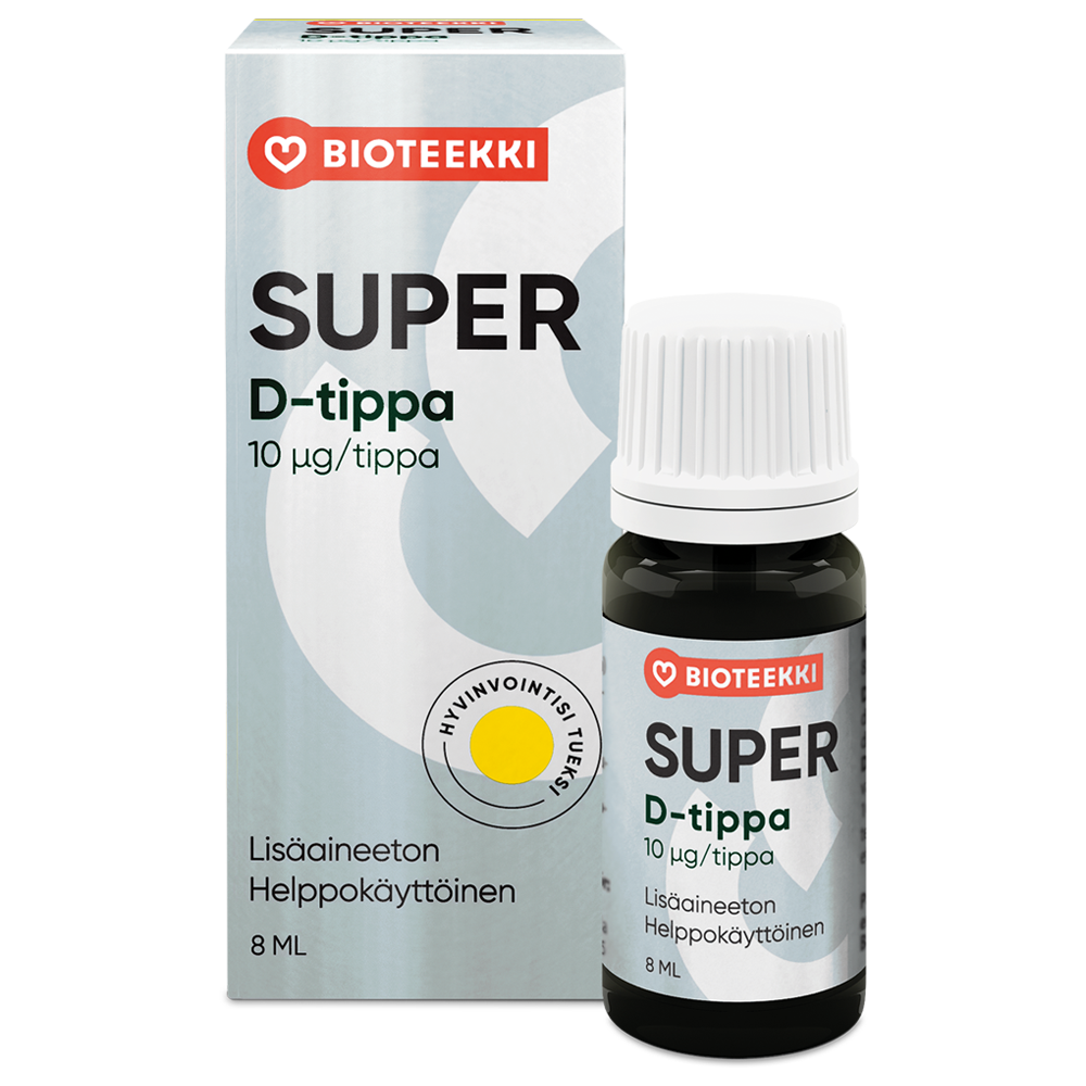Bioteekin Super D-tippa-Bioteekin-Hyvinvoinnin Tavaratalo