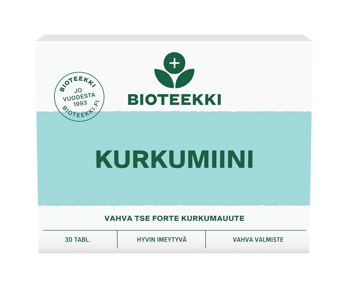 Bioteekki Kurkumiini-Bioteekin-Hyvinvoinnin Tavaratalo