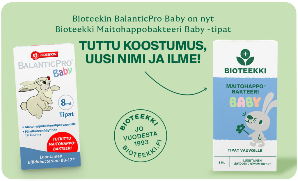 Bioteekki Maitohappobakteeri Baby Tipat-Bioteekin-Hyvinvoinnin Tavaratalo