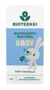 Bioteekki Maitohappobakteeri Baby Tipat-Bioteekin-Hyvinvoinnin Tavaratalo