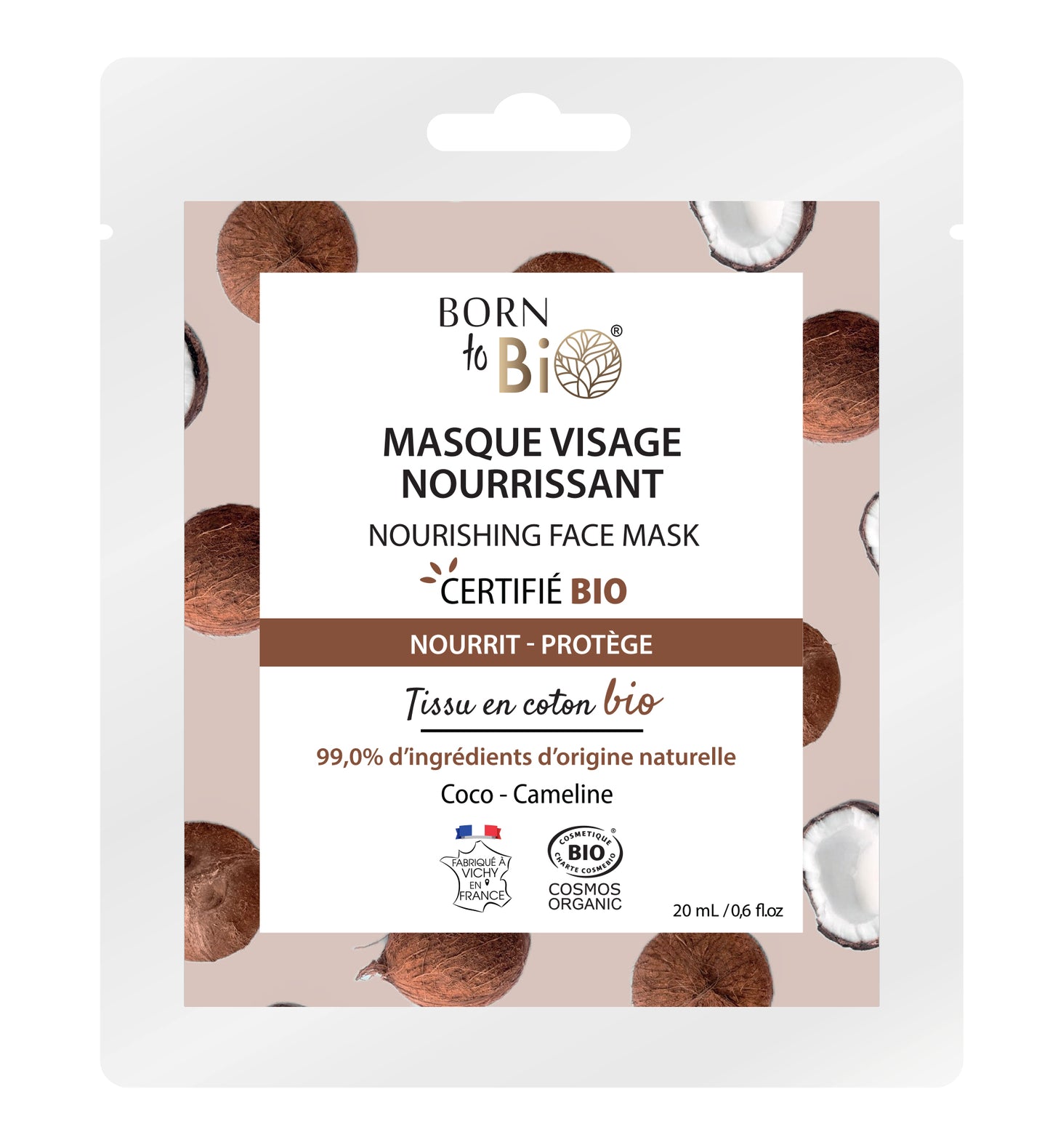 Born to Bio Nourishing Face Sheet Mask-Born to Bio-Hyvinvoinnin Tavaratalo