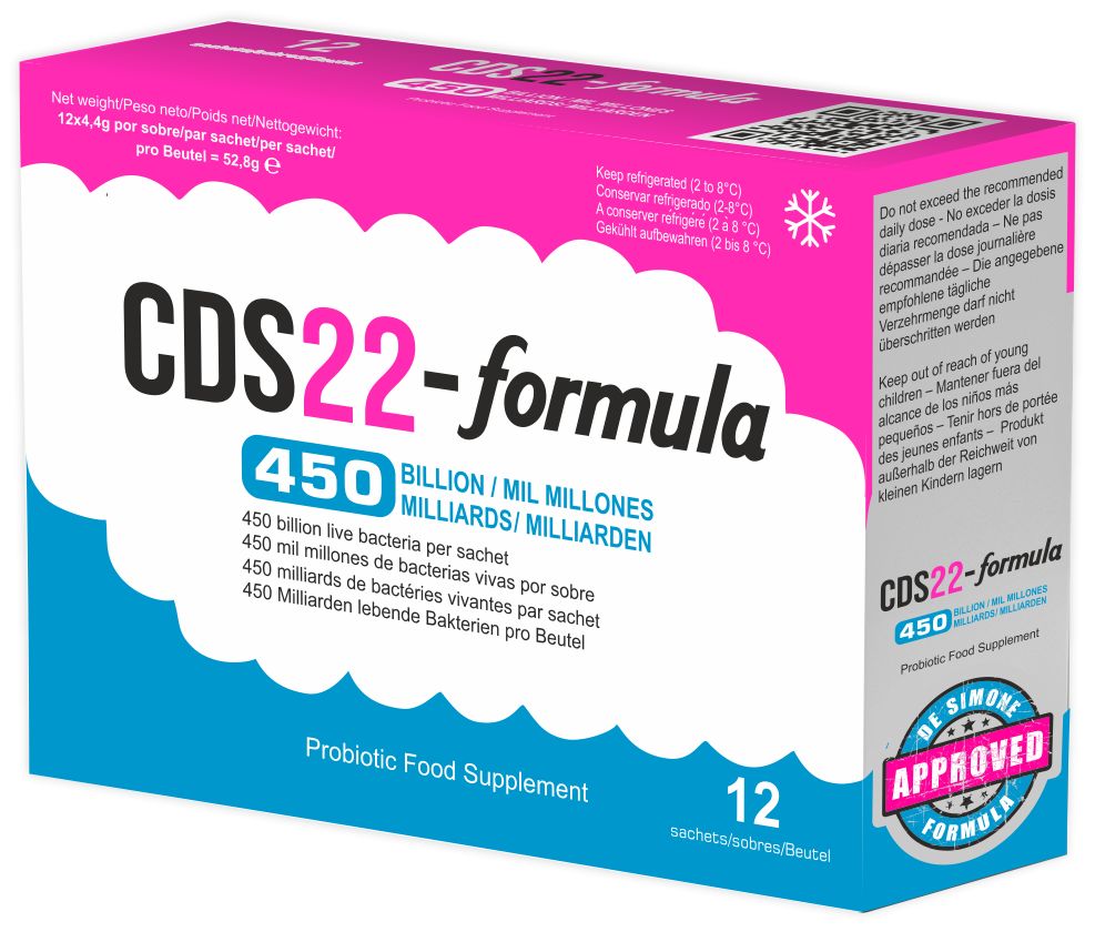CDS22 Maitohappobakteerijauhe, 12 annospussia