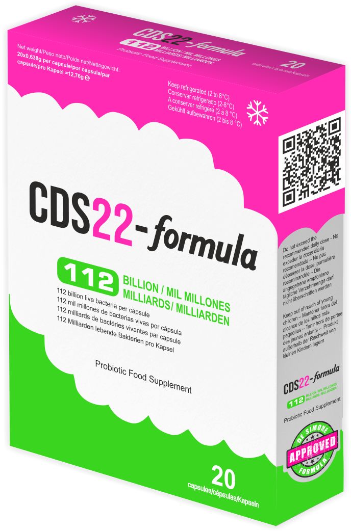 CDS22 Maitohappobakteerikapselit, 20 kapselia
