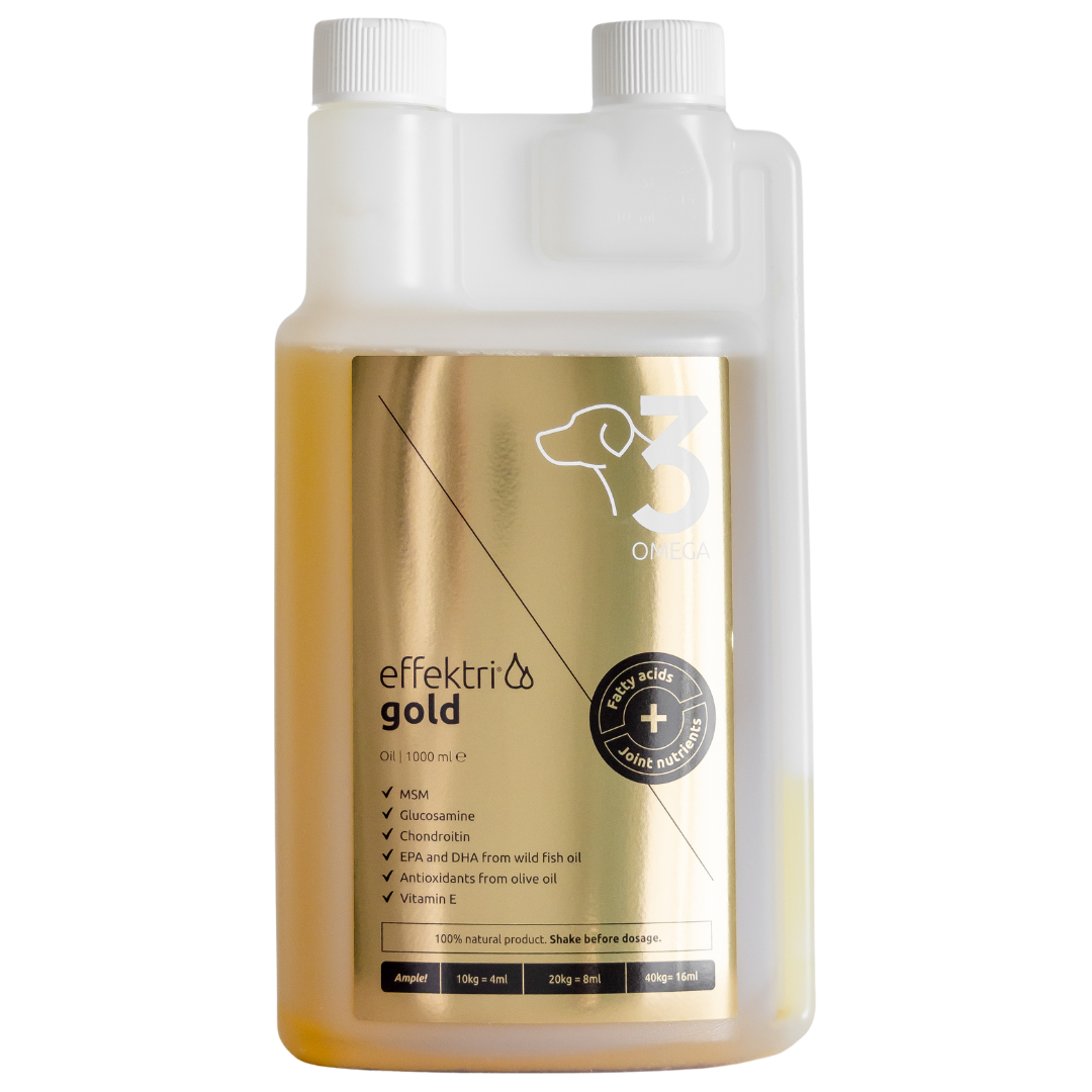 Effektri Gold Dog Omega-3-Effebalance-Hyvinvoinnin Tavaratalo