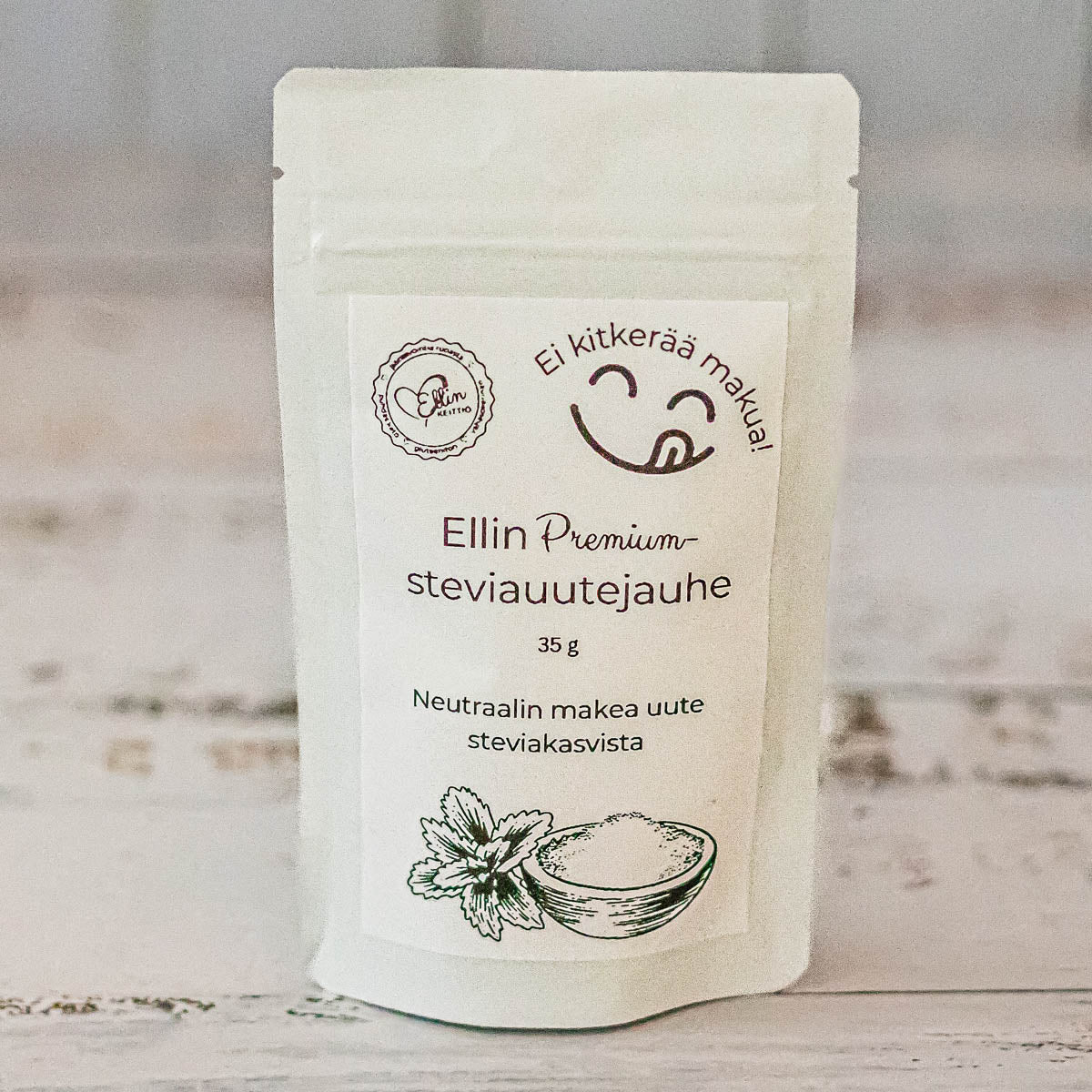 Ellin Premium Steviauutejauhe-Ellin keittiö-Hyvinvoinnin Tavaratalo