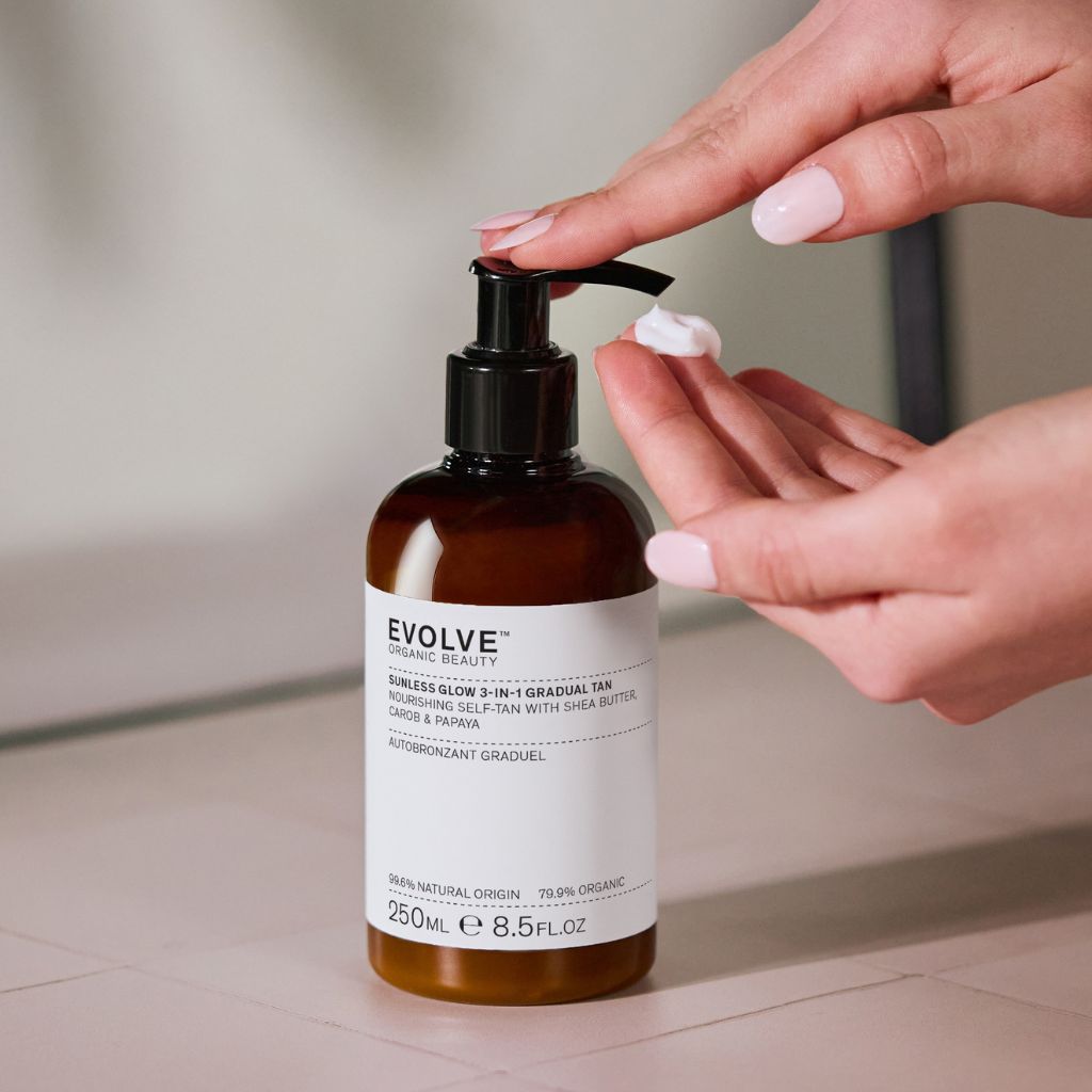 Evolve Sunless Glow 3-in-1 Gradual Tan-Evolve-Hyvinvoinnin Tavaratalo