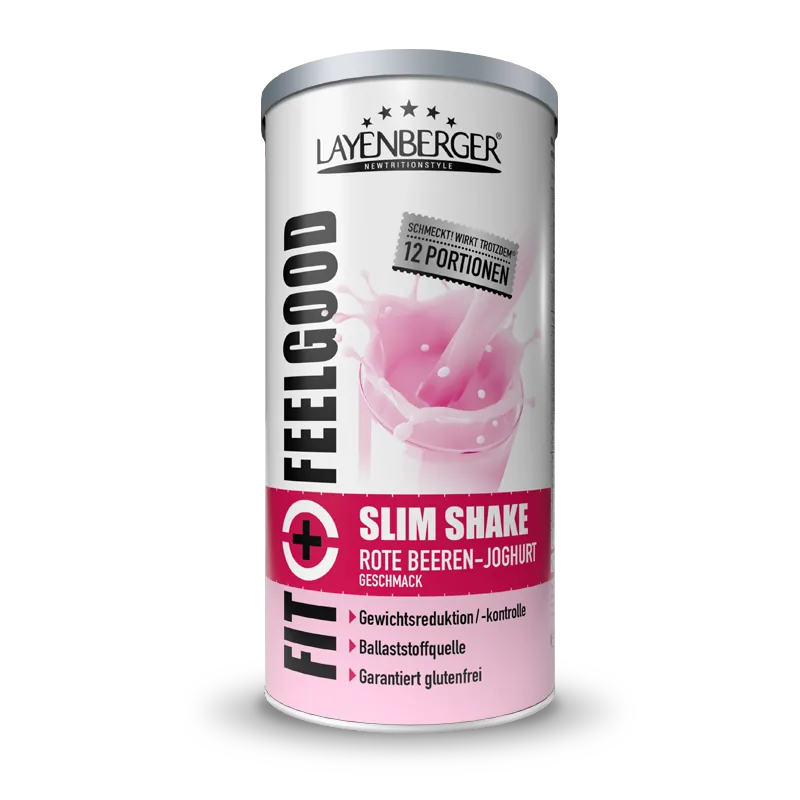 Fit+ Feelgood Slim Shake Red Berries Yoghurt (Parasta ennen 31.01.2026)-Fit+ Feelgood-Hyvinvoinnin Tavaratalo