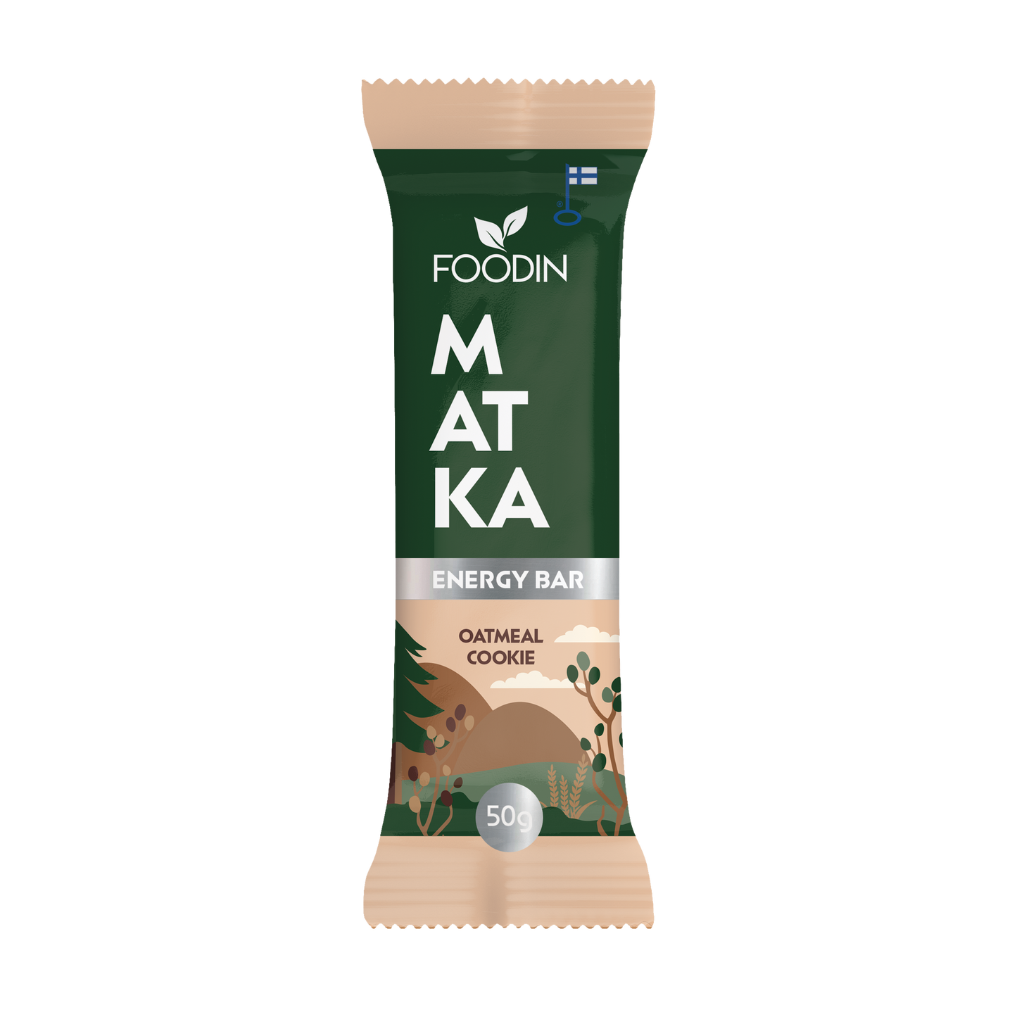 Foodin MATKA Energy Bar Oatmeal Cookie-Foodin-Hyvinvoinnin Tavaratalo