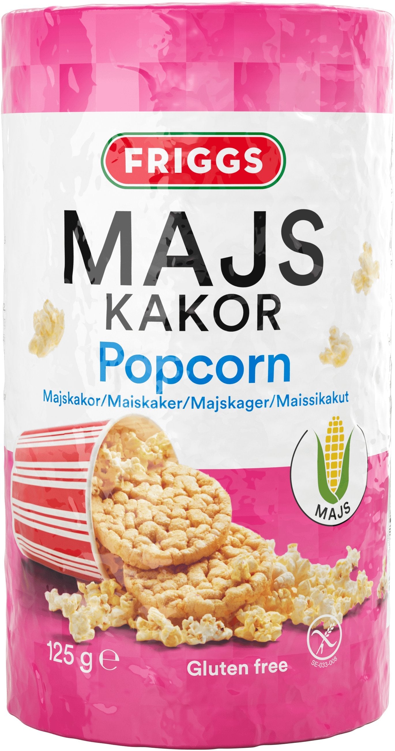Friggs Maissikakku Popcorn-Friggs-Hyvinvoinnin Tavaratalo