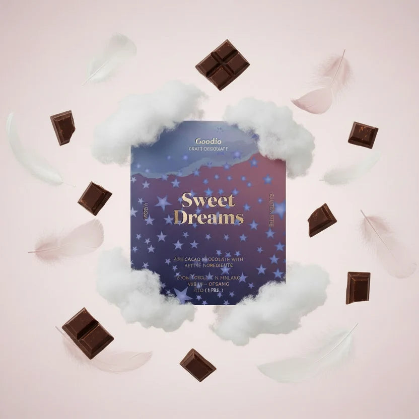 Goodio Sweet Dreams Luomusuklaa iltahetkessä