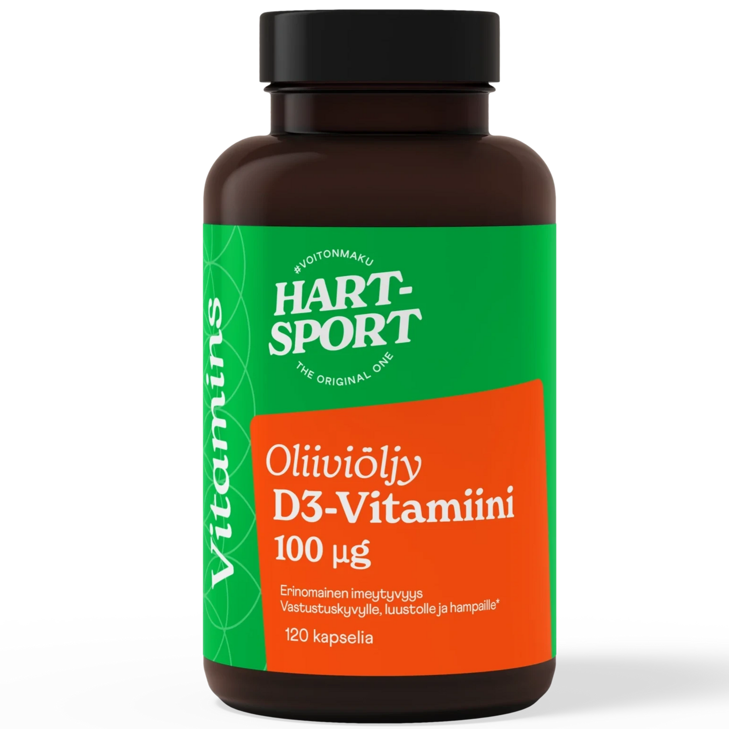 Hart-Sport D3-vitamiini 100 mikrog-Hart-Sport-Hyvinvoinnin Tavaratalo