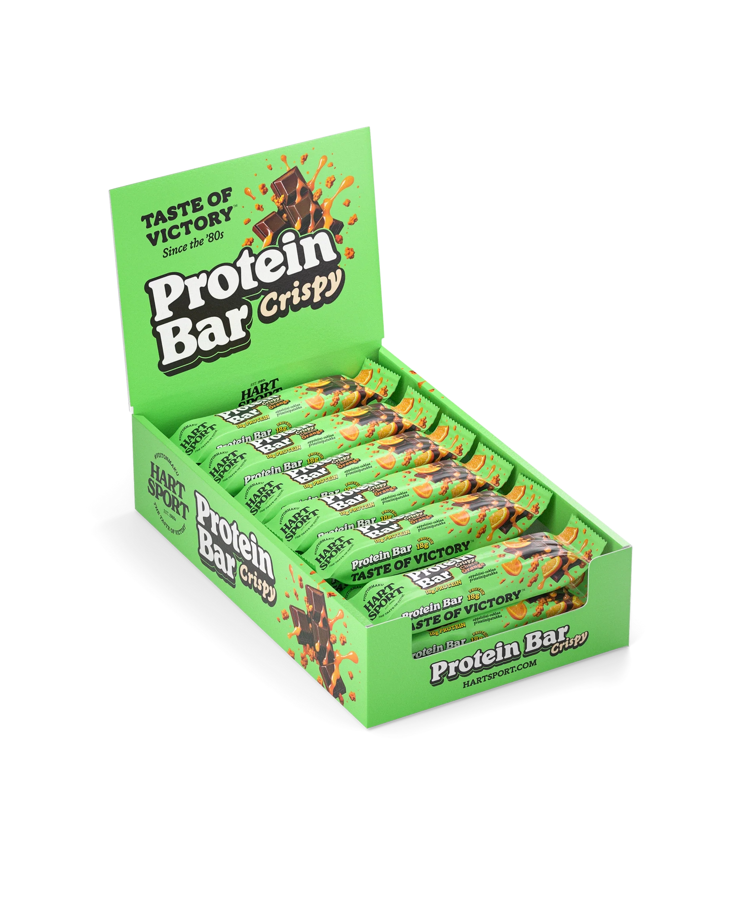 Hart-Sport Protein Bar Crispy Choco Orange-Hart-Sport-Hyvinvoinnin Tavaratalo