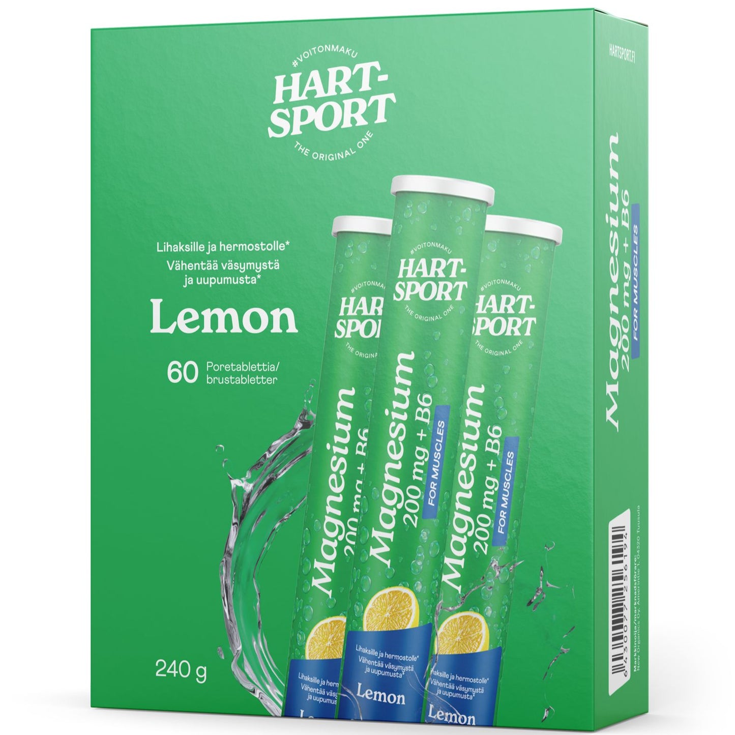 Hart-Sport Magnesium + B6 Poretabletti-Hart-Sport-Hyvinvoinnin Tavaratalo