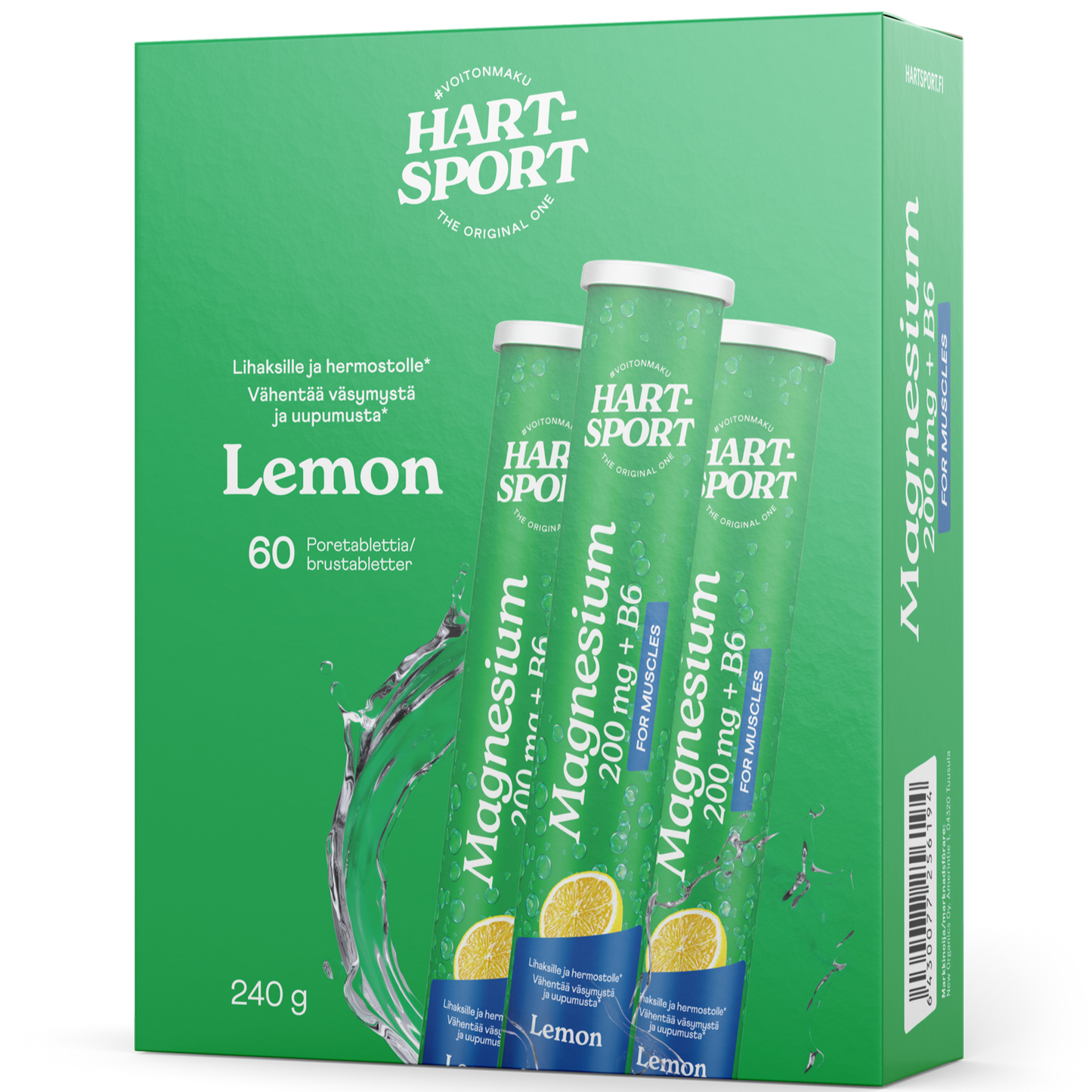 Hart-Sport Magnesium + B6 Poretabletti-Hart-Sport-Hyvinvoinnin Tavaratalo