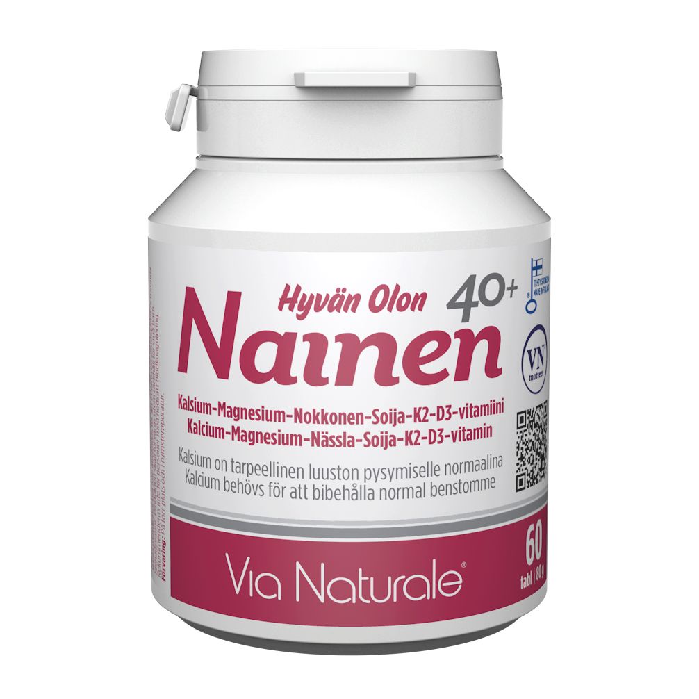 Hyvän Olon Nainen 40+-Via Naturale-Hyvinvoinnin Tavaratalo