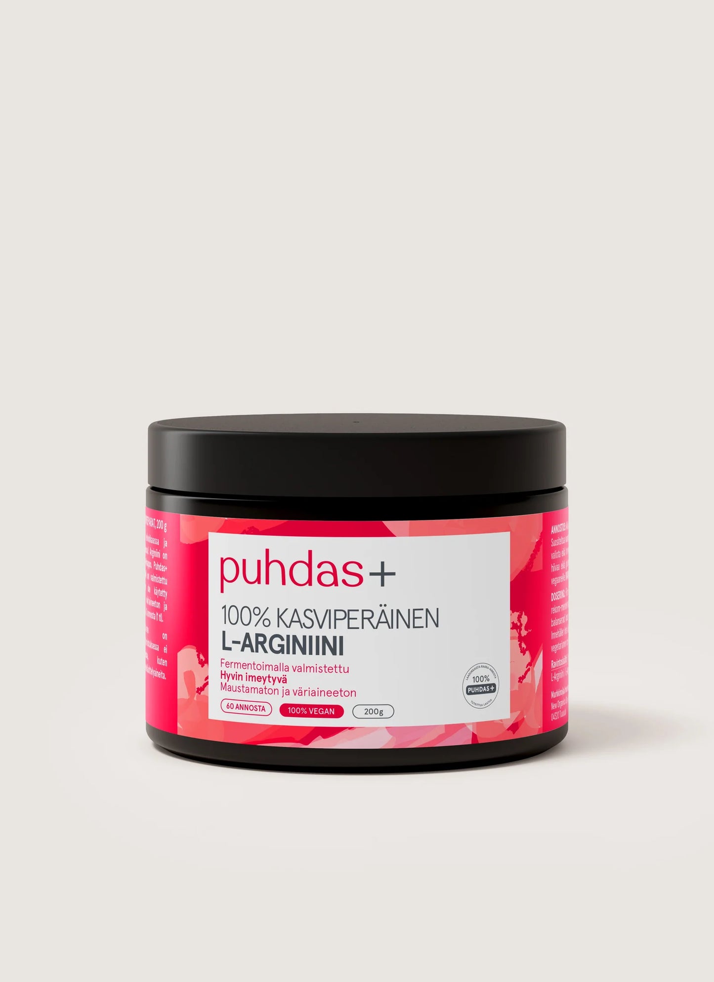 Puhdas+ L-Arginiini, 200 g