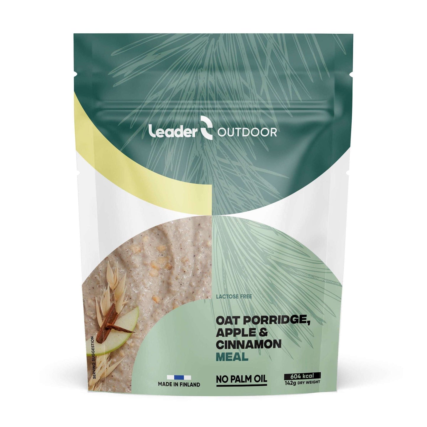 Leader Outdoor Apple-Cinnamon Oat Porridge-Leader-Hyvinvoinnin Tavaratalo