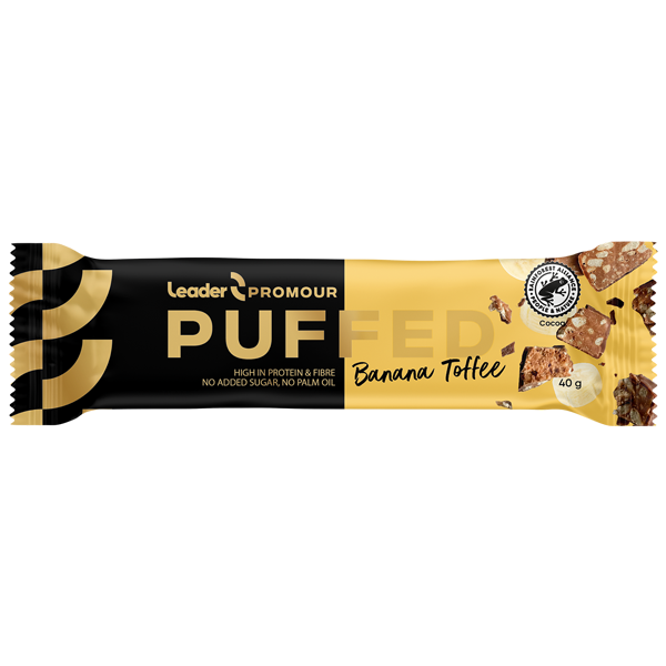 Leader Promour Puffed Banana Toffee-Leader-Hyvinvoinnin Tavaratalo