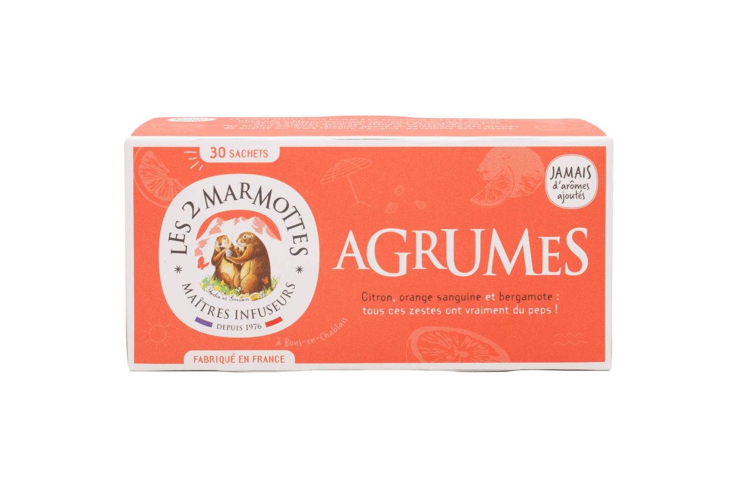 Les 2 Marmottes Agrumes Yrttitee-Les 2 Marmottes-Hyvinvoinnin Tavaratalo