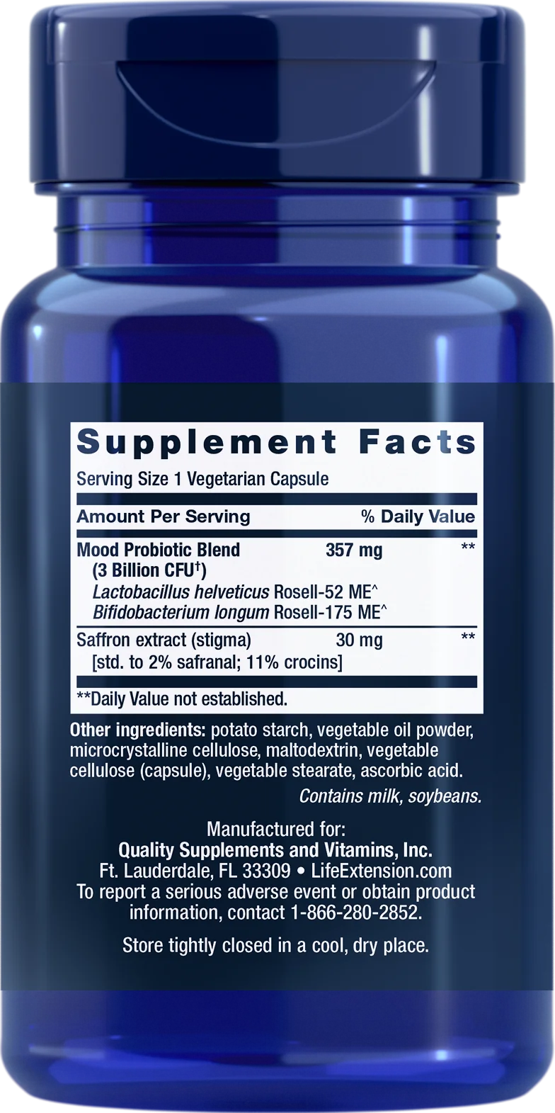 Life Extension FLORASSIST® Mood Improve-Life Extension-Hyvinvoinnin Tavaratalo