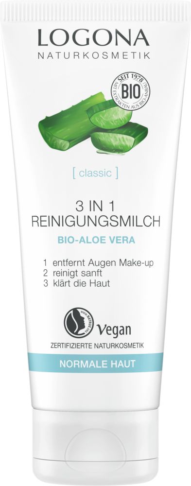 Logona Classic 3 in 1 Puhdistusmaito-Logona-Hyvinvoinnin Tavaratalo