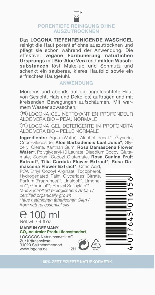 Logona Classic Puhdistusgeeli-Logona-Hyvinvoinnin Tavaratalo