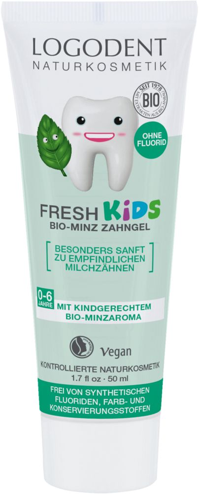 Logona Fresh Kids Hammasgeeli Minttu-Logona-Hyvinvoinnin Tavaratalo