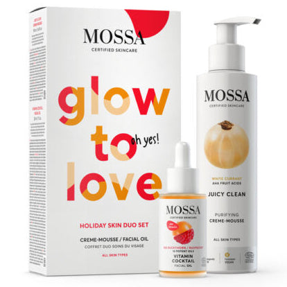 Mossa Glow Holiday Skin Duo Set Lahjapakkaus-Mossa-Hyvinvoinnin Tavaratalo