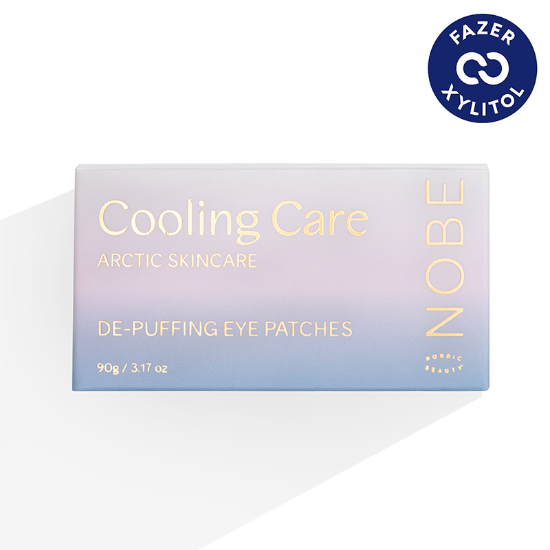 NOBE Cooling Care De-Puffing Eye Patches-NOBE Nordic Beauty-Hyvinvoinnin Tavaratalo