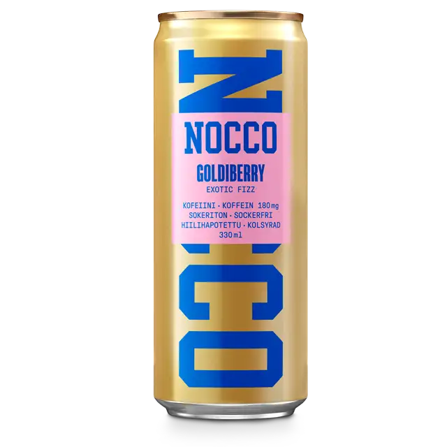 NOCCO BCAA Goldiberry Energiajuoma 24-pack