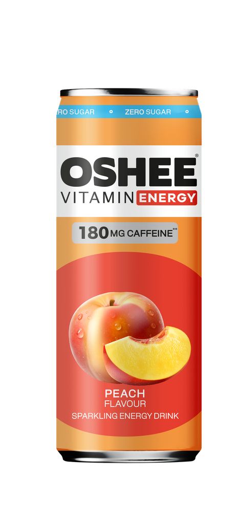 OSHEE Energy Drink Peach Zero