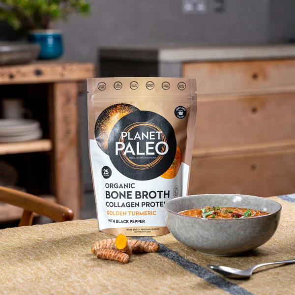 Planet Paleo Luomu Luuliemi Kurkuma-Planet Paleo-Hyvinvoinnin Tavaratalo