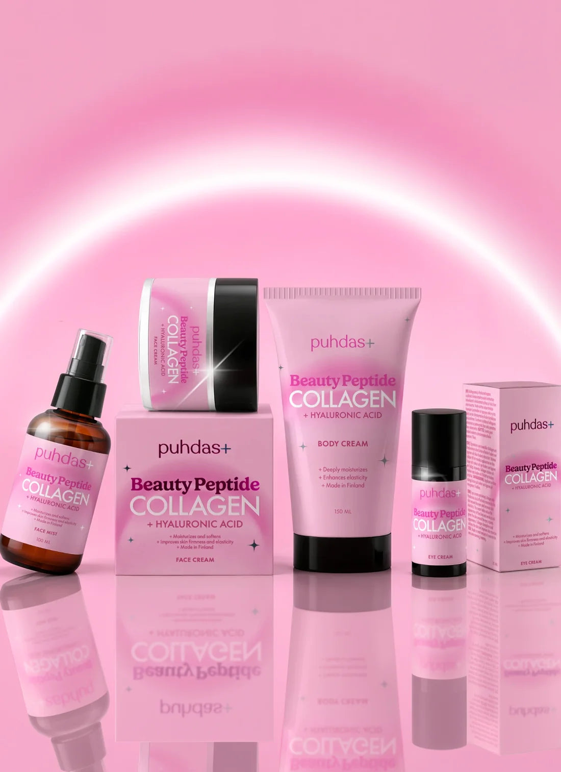 Puhdas+ Beauty Peptide Collagen & Hyaluronic Acid Body Cream