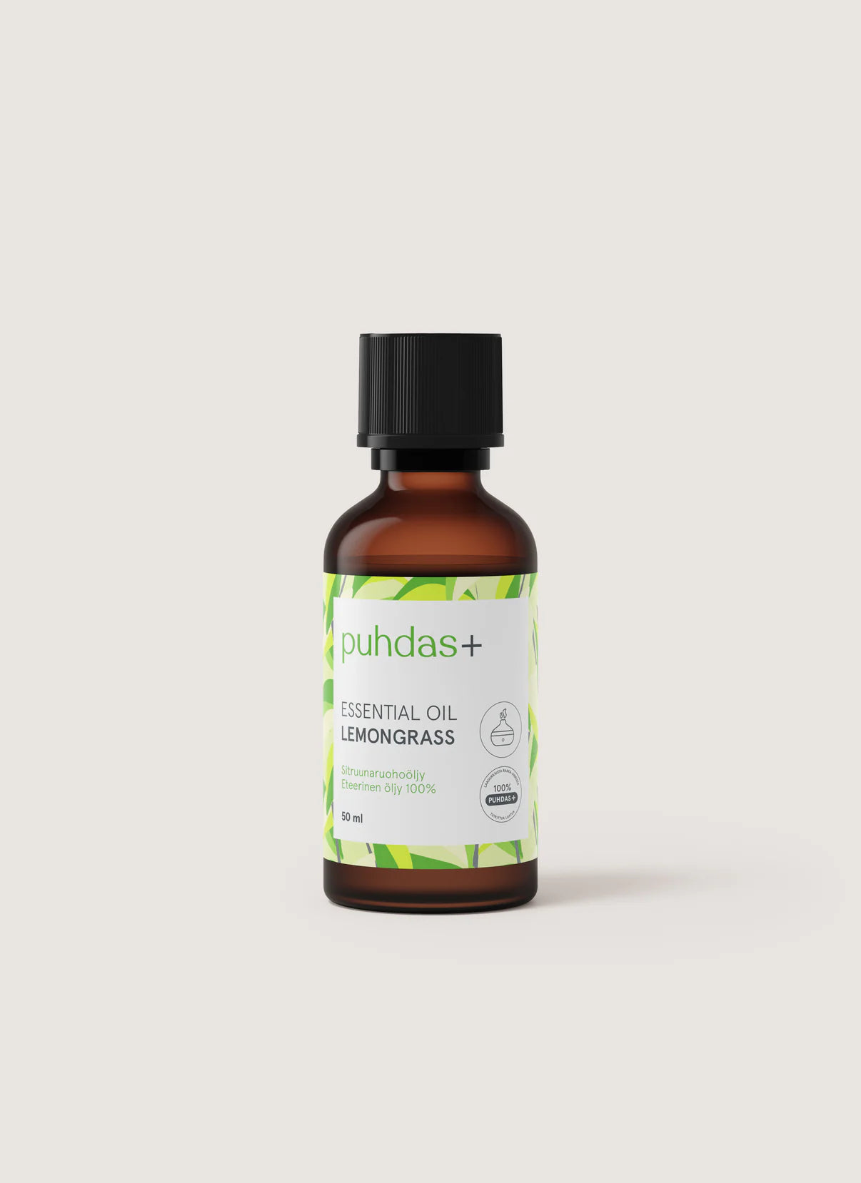 Puhdas+ Eteerinen Sitruunaruohoöljy-Puhdas+-Hyvinvoinnin Tavaratalo