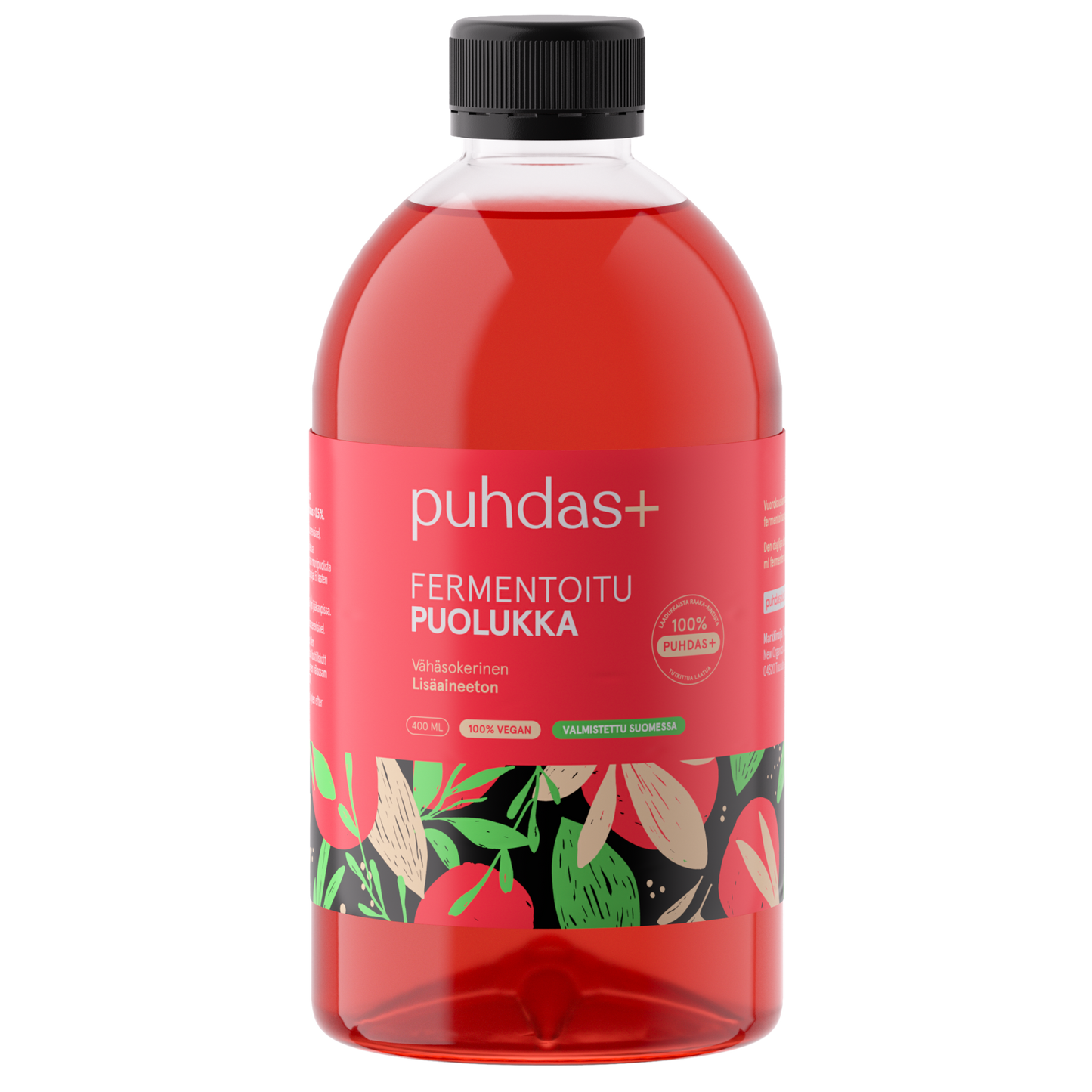 Puhdas+ Fermentoitu Puolukka-Puhdas+-Hyvinvoinnin Tavaratalo