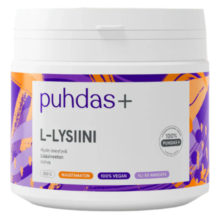 Puhdas+ L-Lysiini-Puhdas+-Hyvinvoinnin Tavaratalo