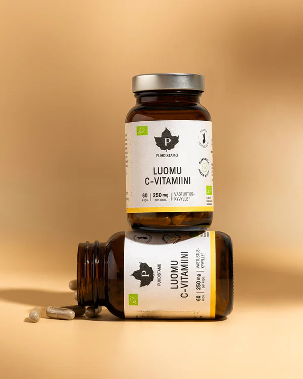 Puhdistamo Luomu C-vitamiini-Puhdistamo-Hyvinvoinnin Tavaratalo