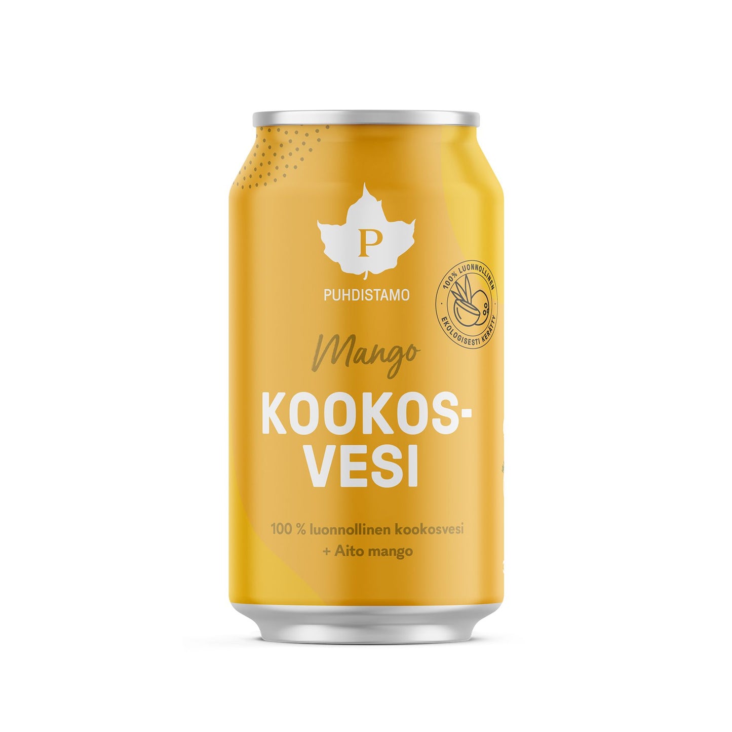 Puhdistamo Kookosvesi Mango 12-pack-Puhdistamo-Hyvinvoinnin Tavaratalo